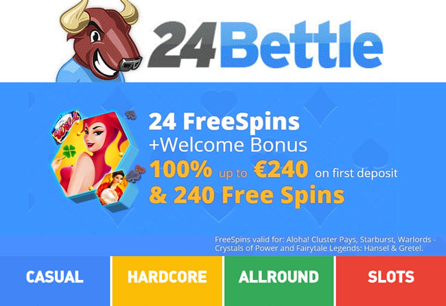 24bettle casino no deposit free spins