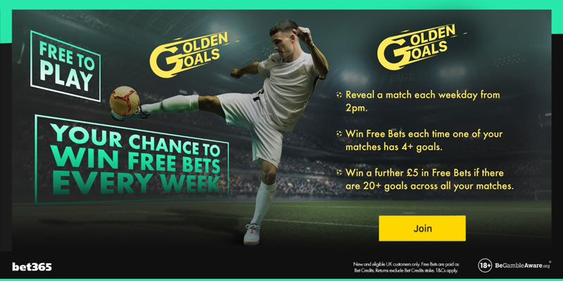 bet365 Goals Giveaway