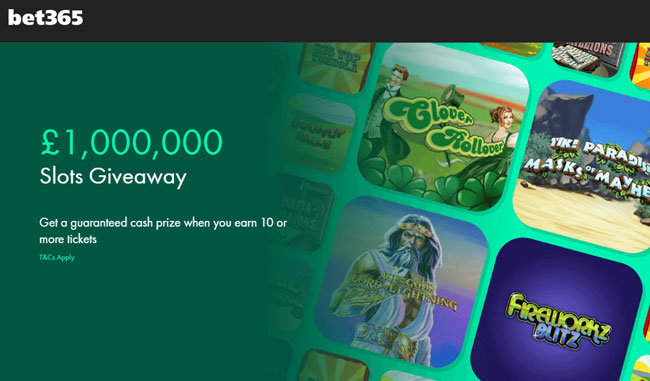 bet365 £1 Million Giveaway