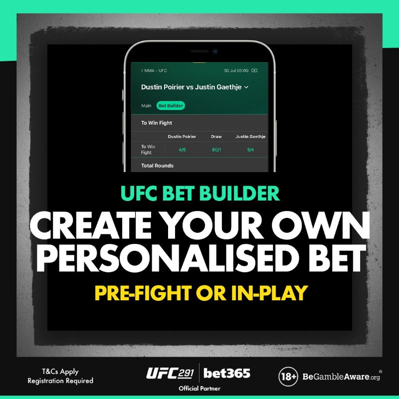 bet365 UFC Bet Builder