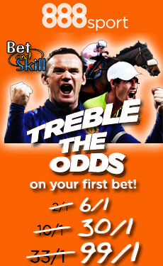 888sport treble odds