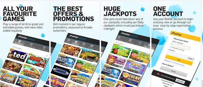 Betfair Arcade App