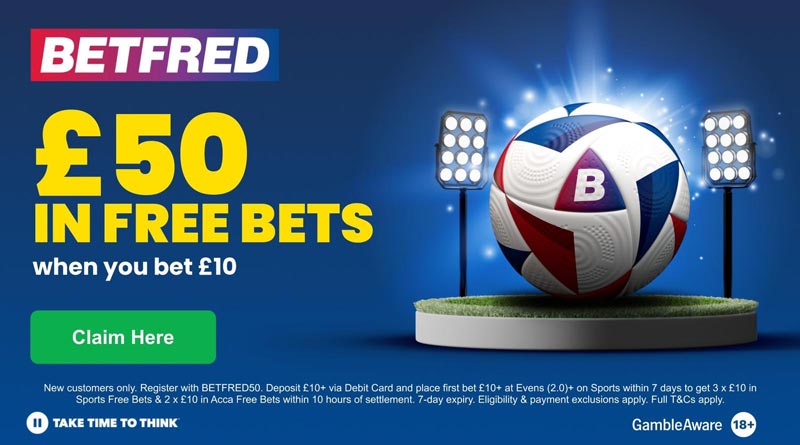 Betfred Betting Bonus