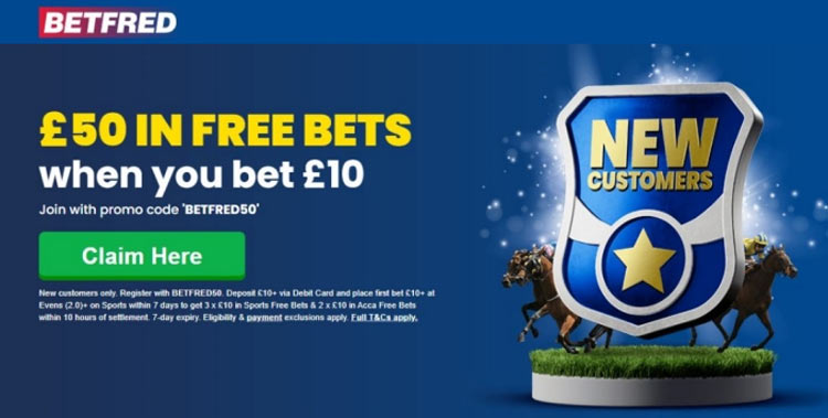 betfred betting bonus