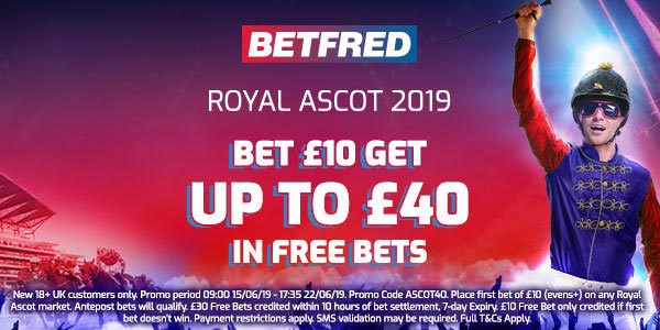 betfred royal ascot free bet