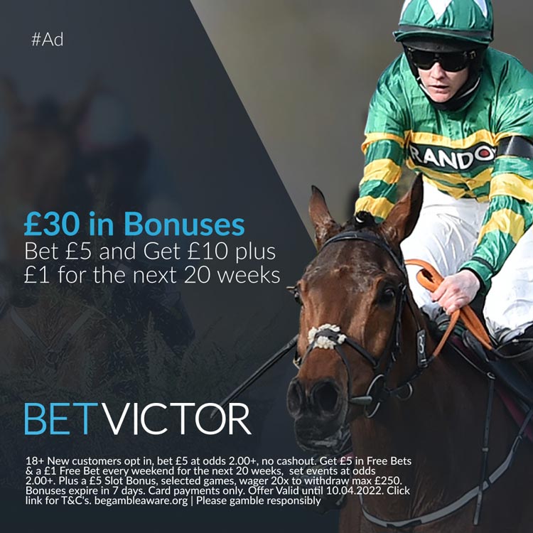 betvictor horse racing bonus