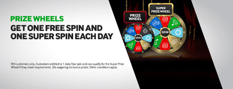 betway prize wheel