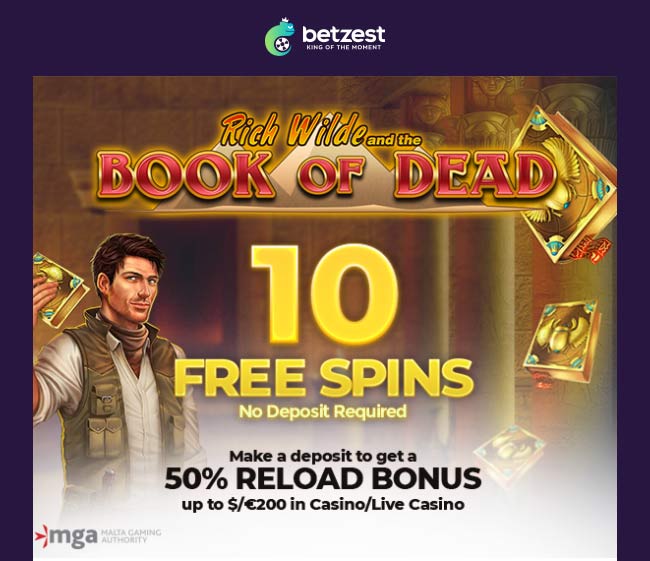 betzest no deposit free spins