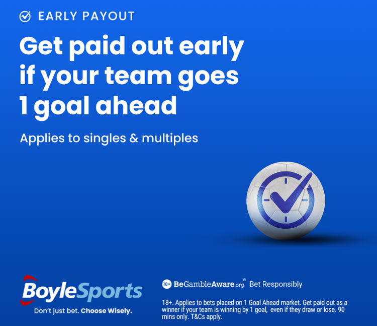 Boylesports 1 Goal Ahead