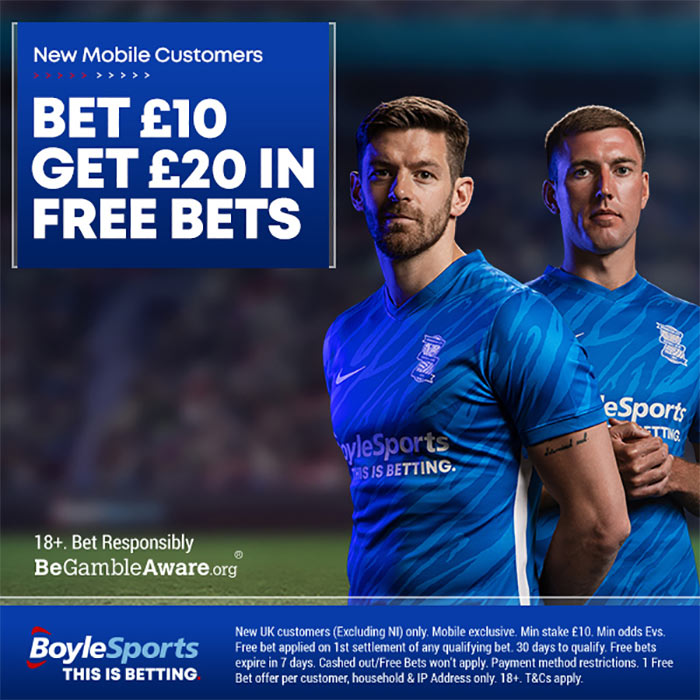 Boylesports Betting Bonus