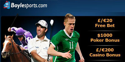 Boylesports Review: an Irish bookmaker with a wide range of sports, bonuses and games