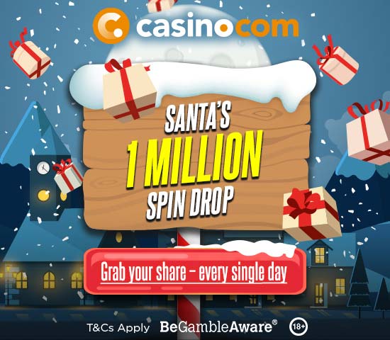 Casino.Com 1 Million Spin Drop