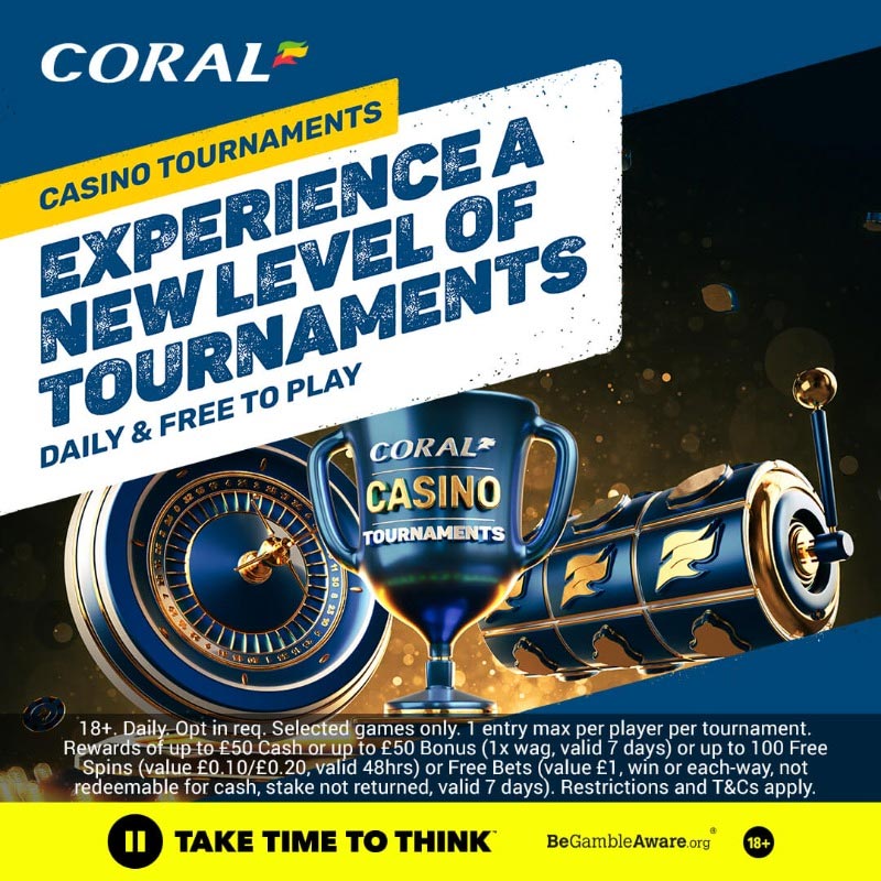 coral slots tournament