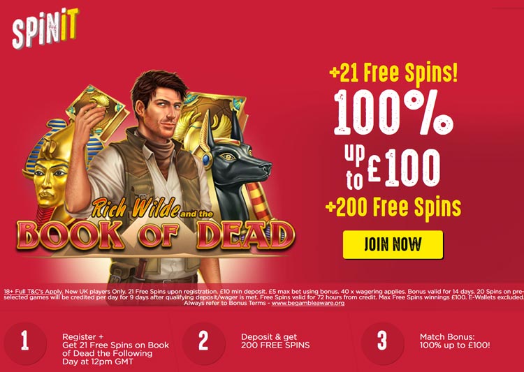 spinit casino no deposit free spins