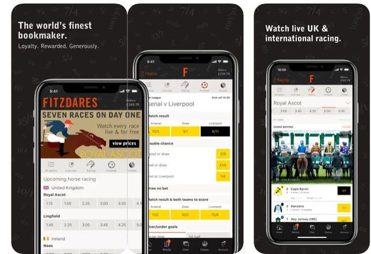 fitzdares betting app