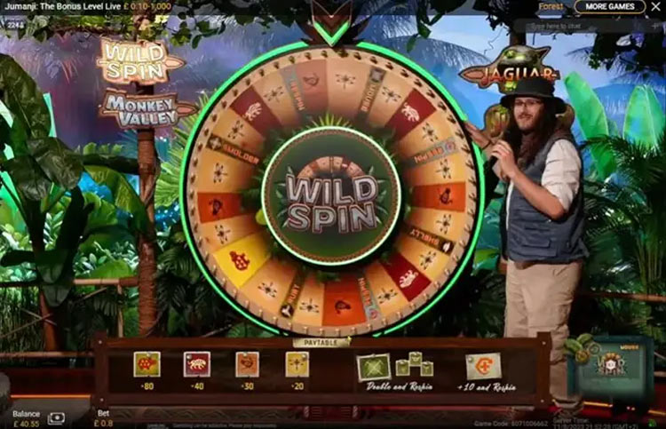 Wild Spin Bonus Round