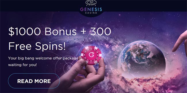 Genesis Casino Bonus