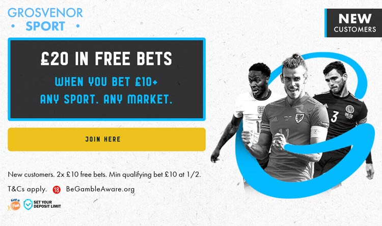 Grosvenor Betting Bonus