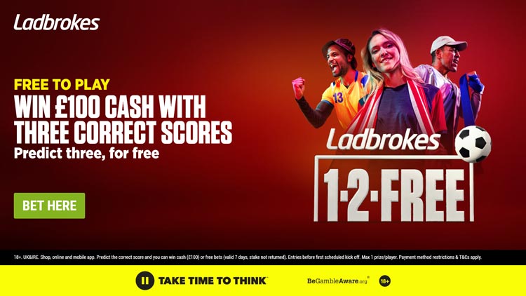 ladbrokes 1-2-free bet