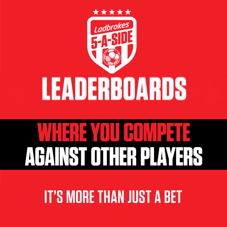 Ladbrokes 5-a-side leadeboards