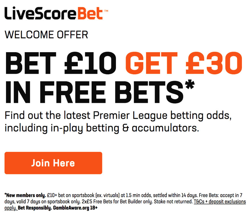 livescorebet free bet