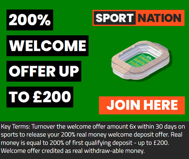 sportnation free bet