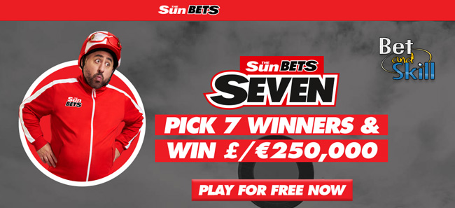 Sun Seven Win the jackpo with SunBets