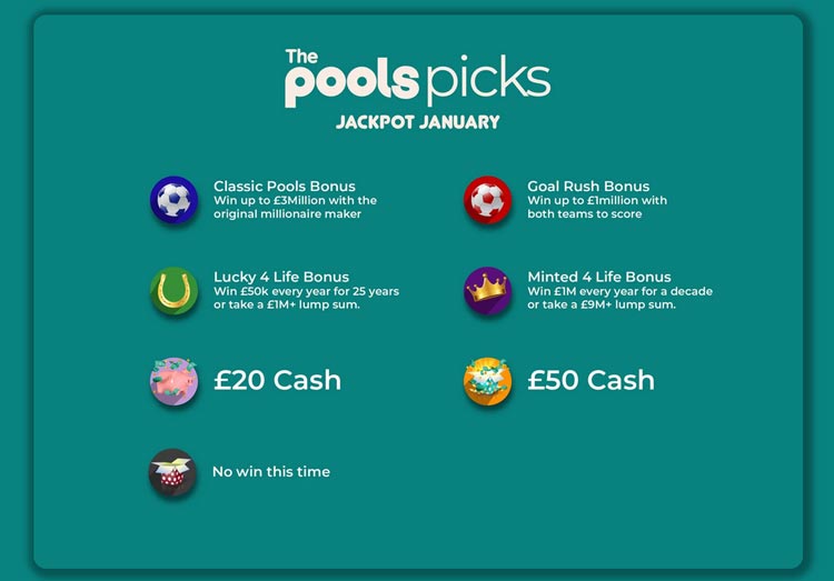 The Pools Picks Prizes