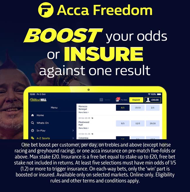 William Hill Acca Freedom