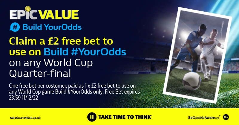 William Hill Free Bet Build #YourOdds