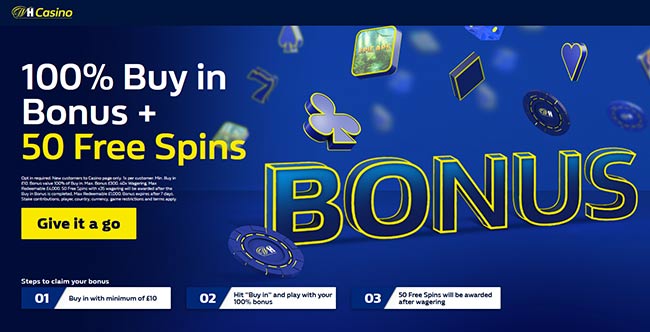 william hill casino welcome bonus