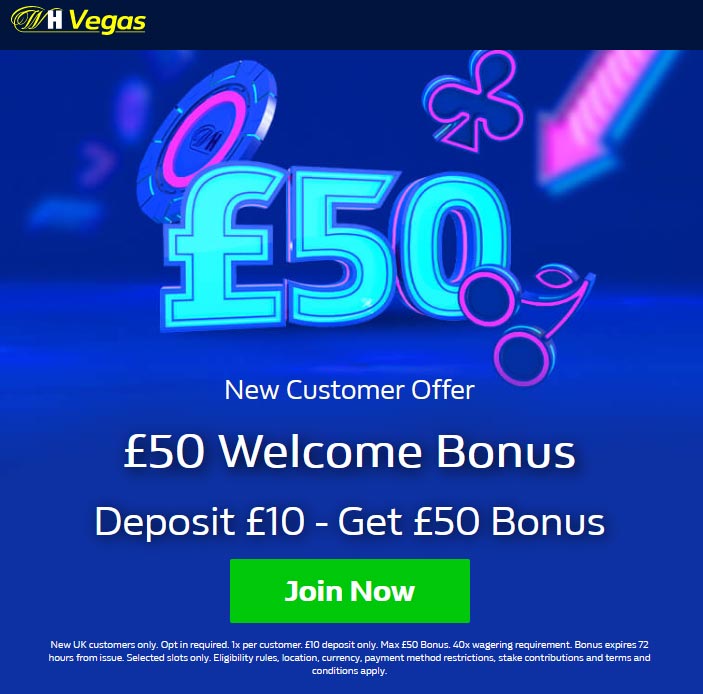 William Hill Vegas Bonus