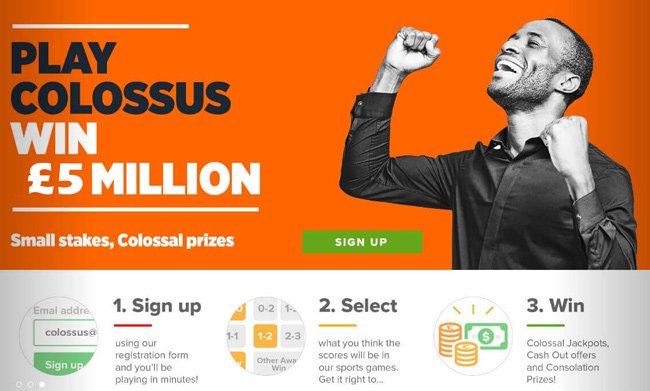 £5,000,000 Colossus Jackpot