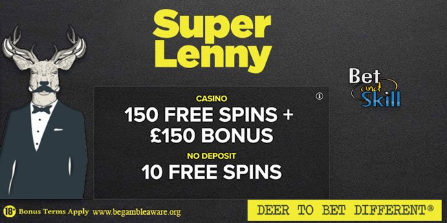 SuperLenny 10 free spins